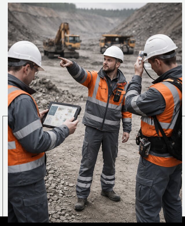 Система контроля персонала для горнодобывающей отрасли в Пыти-Яхах