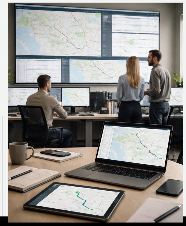 Трекинг грузов и Fleet Management, мониторинг автопарка в Пыти-Яхах