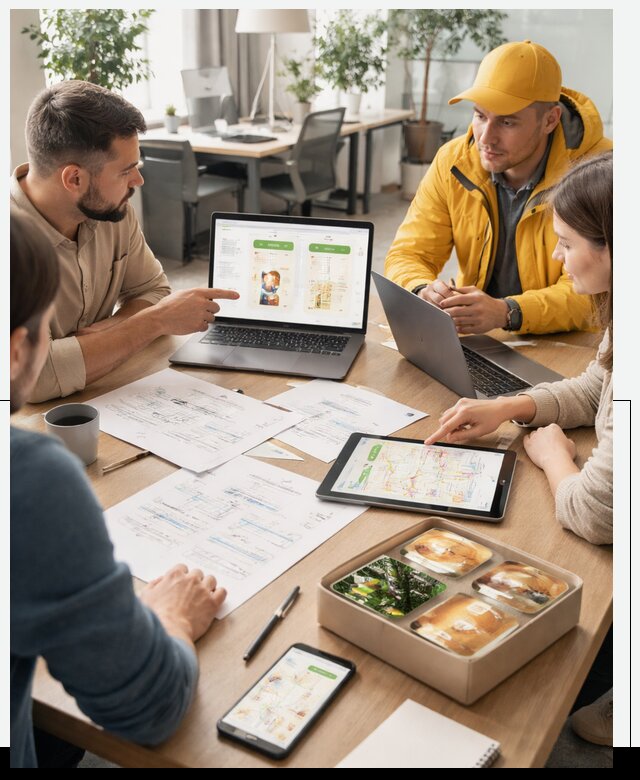 Разработка агрегатора доставки еды в Пыти-Яхах от 15260 р., АвикейПть